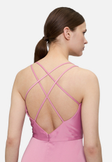 Abendkleid mit V-Ausschnitt / Detailbild