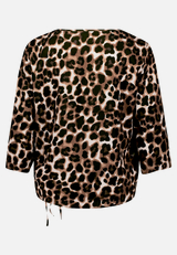 Blusenshirt mit Print / Rückseite