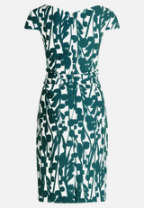 Cocktailkleid kurzarm / Rückseite