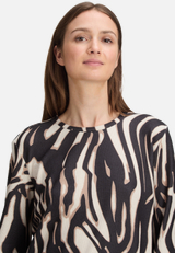 Casual-Shirt mit Tunnelzug / Detailbild