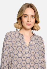 Casual-Bluse mit Raffung / Detailbild