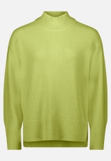 Strickpullover mit Lurexfaden / Vorderseite