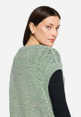 Strickpullover mit Rundhalsausschnitt / Detailbild