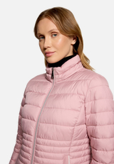 Steppjacke leicht mit abnehmbarer Kapuze / Detailbild