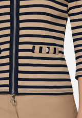 Shirtjacke mit Rippenstruktur / Detailbild
