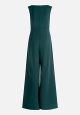Jumpsuit mit weitem Bein / Rückseite