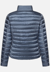 Steppjacke mit Stehkragen / Rückseite