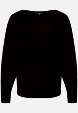 Strickpullover mit Fledermausärmeln mit Fledermausärmeln / Vorderseite