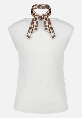 T-Shirt  mit Leotuch  / Vorderseite