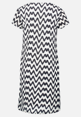 Sommerkleid mit V-Ausschnitt / Rückseite