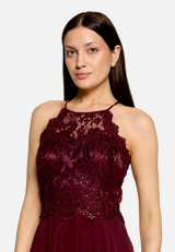 Abendkleid rückenfrei / Detailbild
