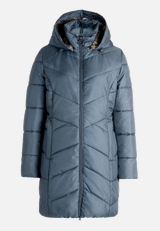 Outdoorjacke mit abnehmbarer Kapuze / Vorderseite