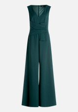 Jumpsuit mit weitem Bein / Vorderseite