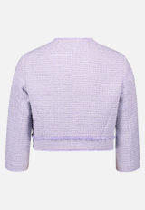 Bolero-Jacke mit aufgesetzten Taschen / Rückseite