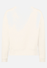 Sweatshirt mit Stehkragen / Rückseite