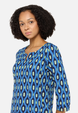 Casual-Kleid mit Muster / Detailbild