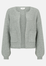 Strick-Cardigan mit Taschen / Vorderseite
