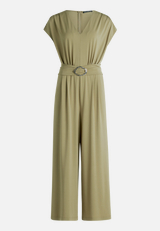 Eleganter Jumpsuit mit Raffung / Vorderseite