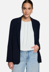 Longblazer   mit Paspeltaschen / Modellfoto Vorderseite