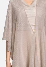 Cape im Glitzer-Look / Detailbild