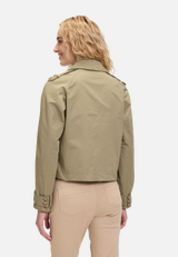 Blazer-Jacke langarm / Modellfoto Rückseite