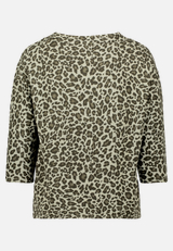 Sweatshirt mit Kragen / Rückseite