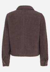 Casual-Jacke mit aufgesetzten Taschen / Rückseite