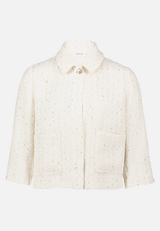 Tweedblazer mit Taschen / Vorderseite