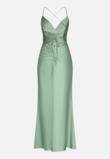 Abendkleid rückenfrei / Rückseite