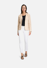 Blazer-Jacke langarm / Modellfoto Vorderseite (Outfit)