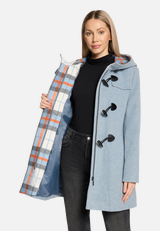 Dufflecoat mit Kapuze / Detailbild