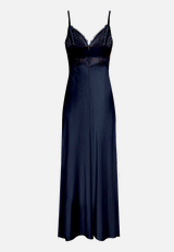Abendkleid schmal geschnitten / Rückseite
