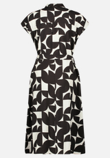 Sommerkleid mit Print / Rückseite