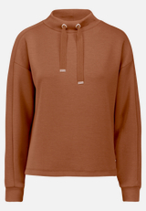 Sweatshirt mit Stehkragen / Vorderseite