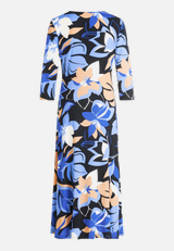 Midikleid mit Raffung / Rückseite