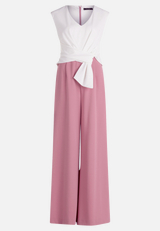 Jumpsuit mit weitem Bein / Vorderseite