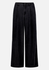 Wideleg-Hose mit Bundfalten  / Vorderseite