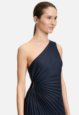 Abendkleid im Glitzer-Look / Detailbild