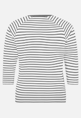 Ringelshirt mit Strass / Rückseite