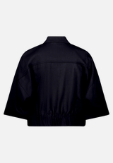 Casual-Jacke mit Kragen / Rückseite