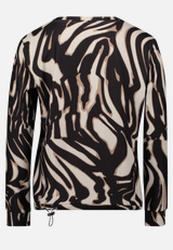 Casual-Shirt mit Tunnelzug / Rückseite