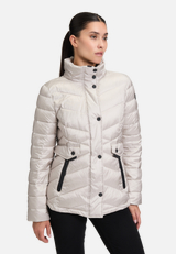 Steppjacke mit abnehmbarer Kapuze / Detailbild