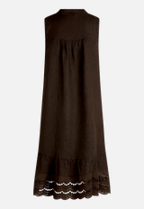 Casual-Kleid mit Stickerei / Rückseite