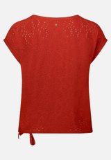 Casual-Shirt mit Struktur / Rückseite
