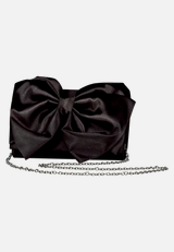 Clutch-Tasche mit Schleifenknoten / Vorderseite