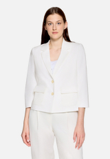 Blazer-Jacke mit 3/4 Arm / Modellfoto Vorderseite