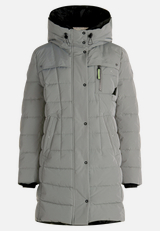 Winterjacke mit Kapuze / Vorderseite