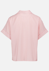 Hemdbluse gestreift 3/4 Arm / Rückseite