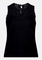 Patchwork-Shirt ohne Arm / Vorderseite