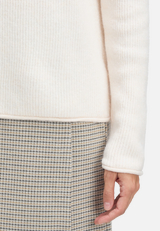 Strickpullover mit Stehkragen / Detailbild